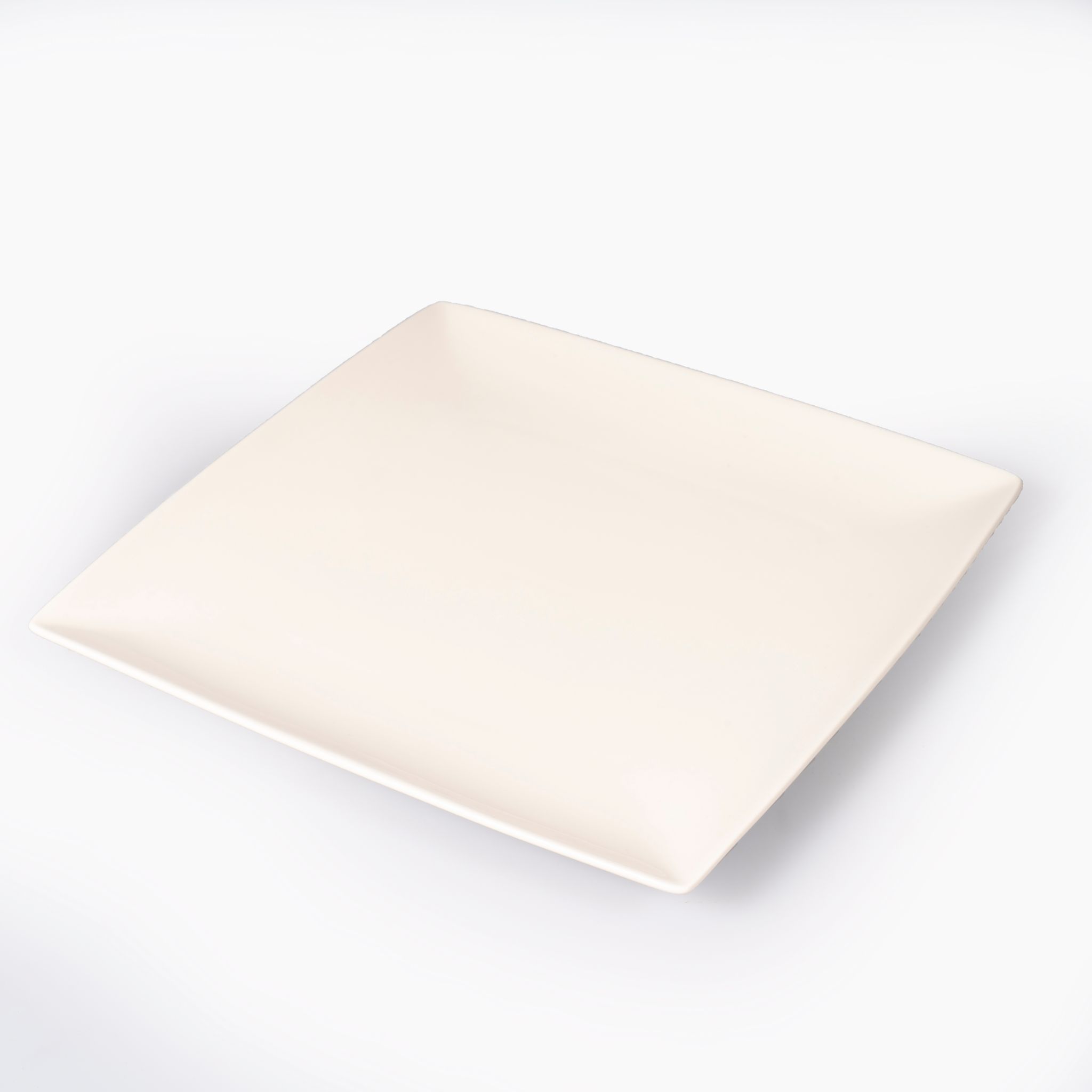 Plat bord vierkant 26x26cm