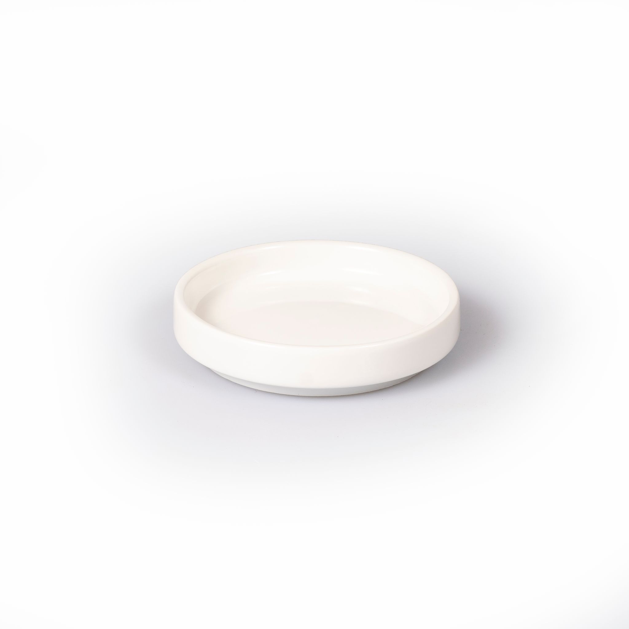 Mini rond bordje met opstaande boord 8cm