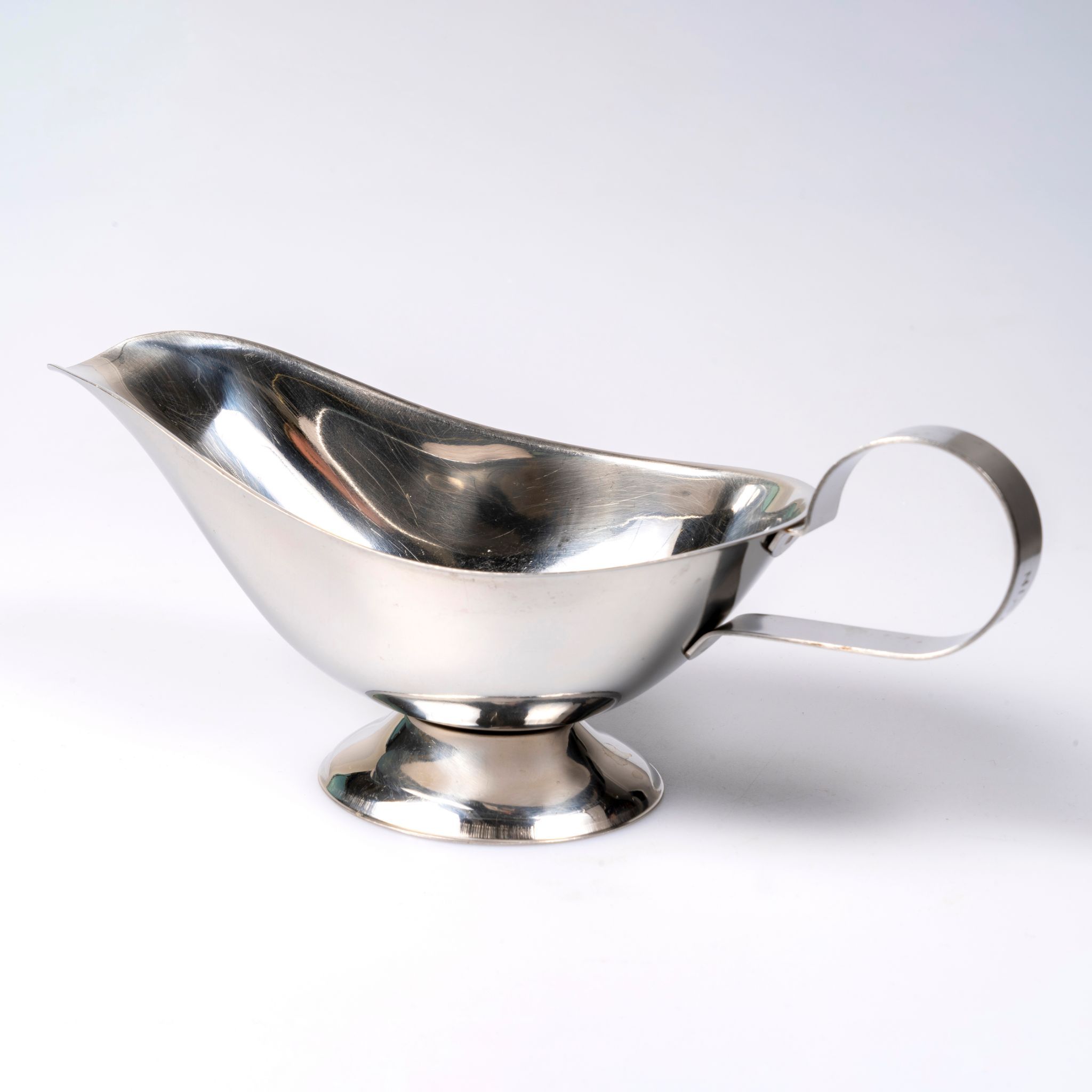 Sauskom inox op voet