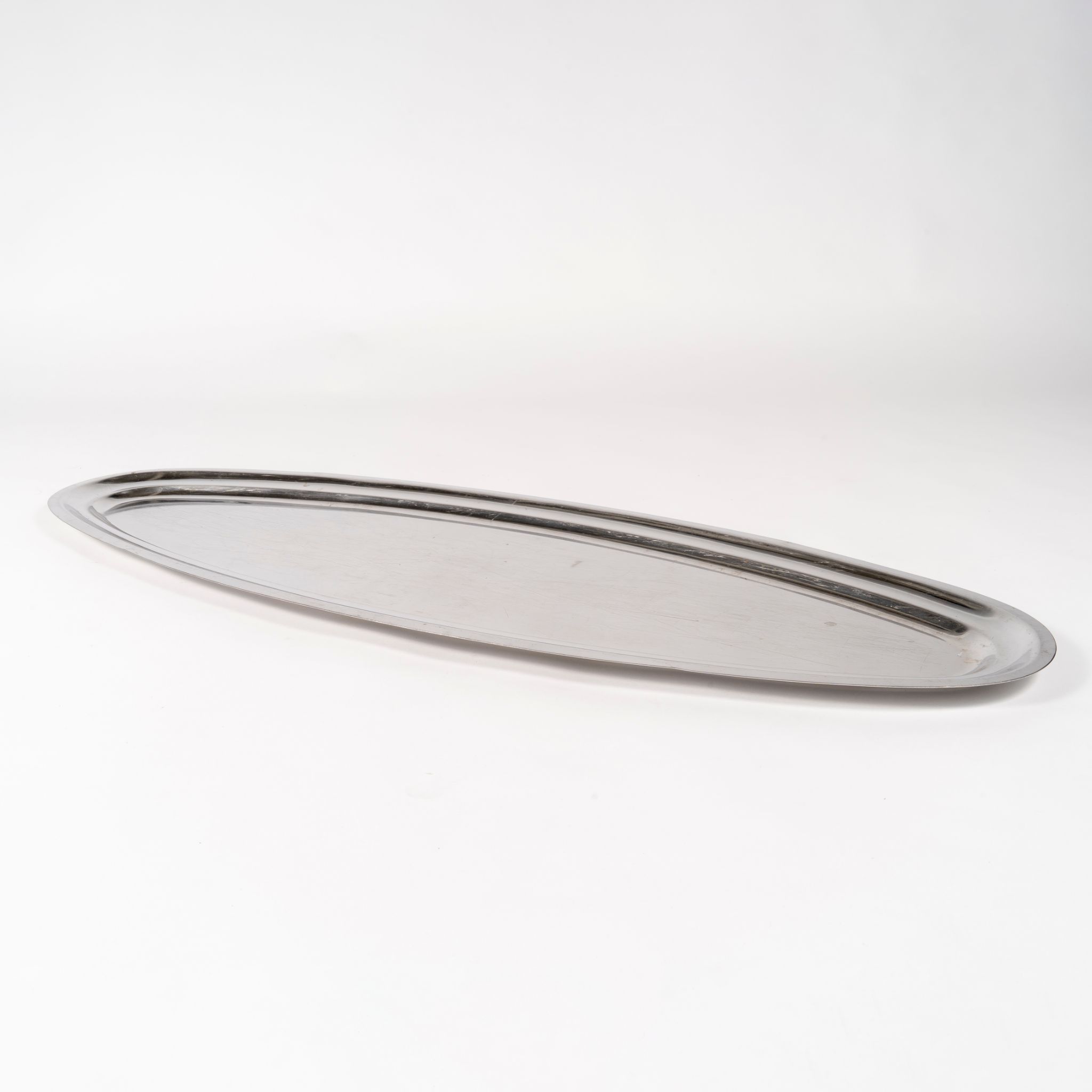 Visplateau inox 100 cm x 35 cm