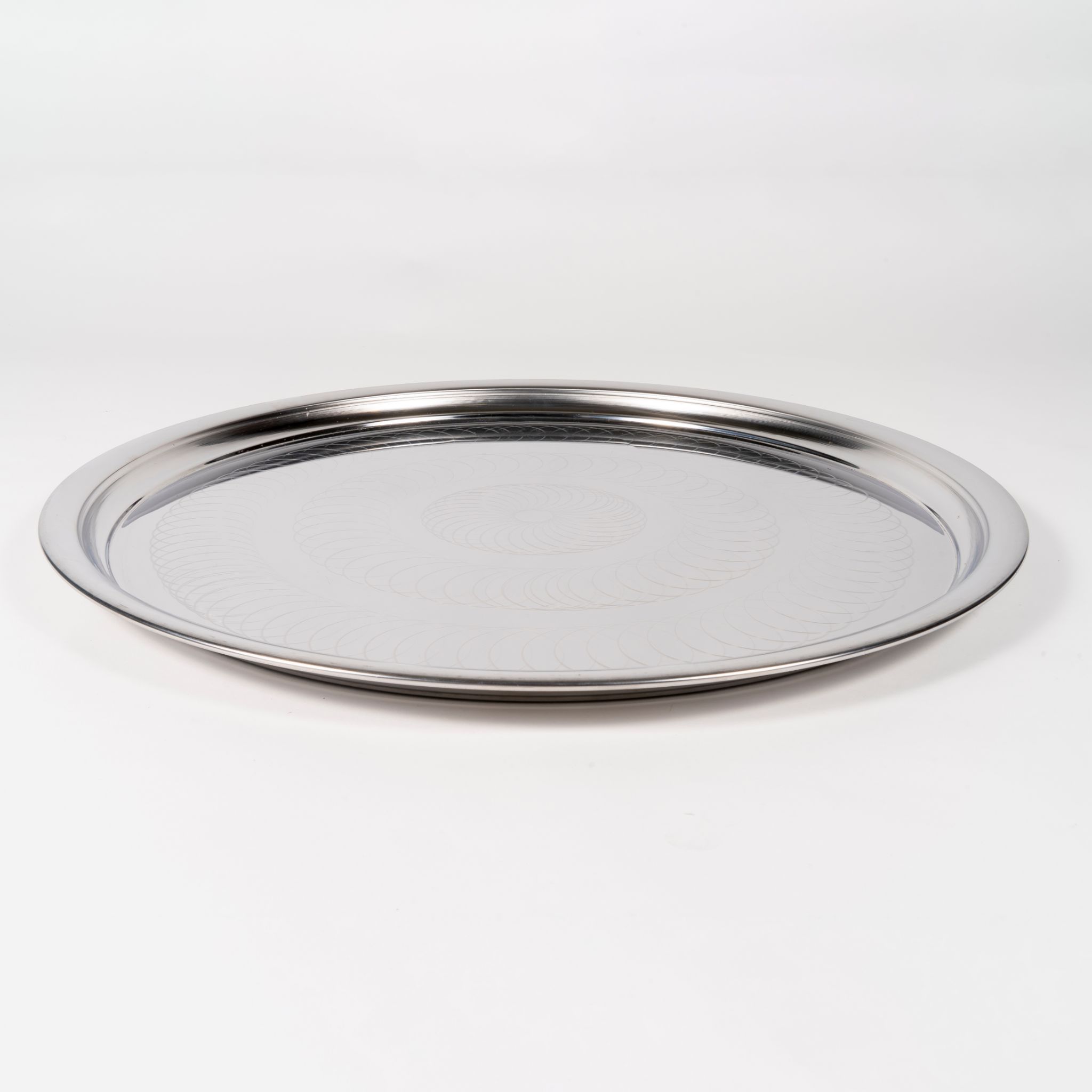 Dienblad inox rond dia 40cm