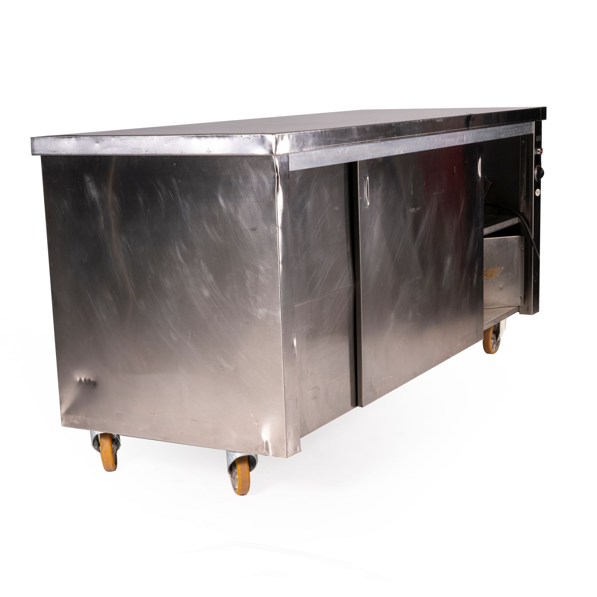 Bordenverwarmer voor 550 borden L1.90mB0.70mH0.85m