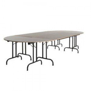 Ovale Bankettafel 3.5m x 1.5m (14 pers)
