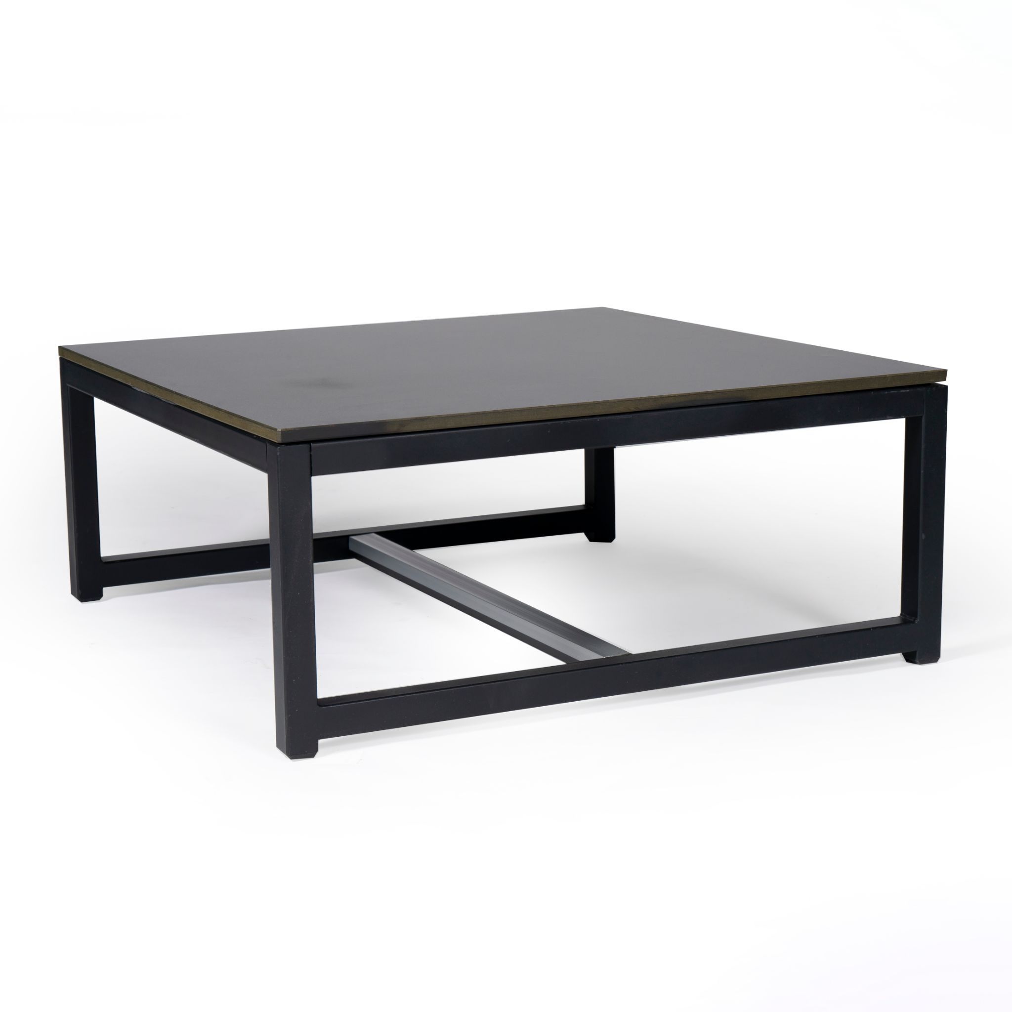 Kubo Tafel Lounge Zwart 70x70 H30