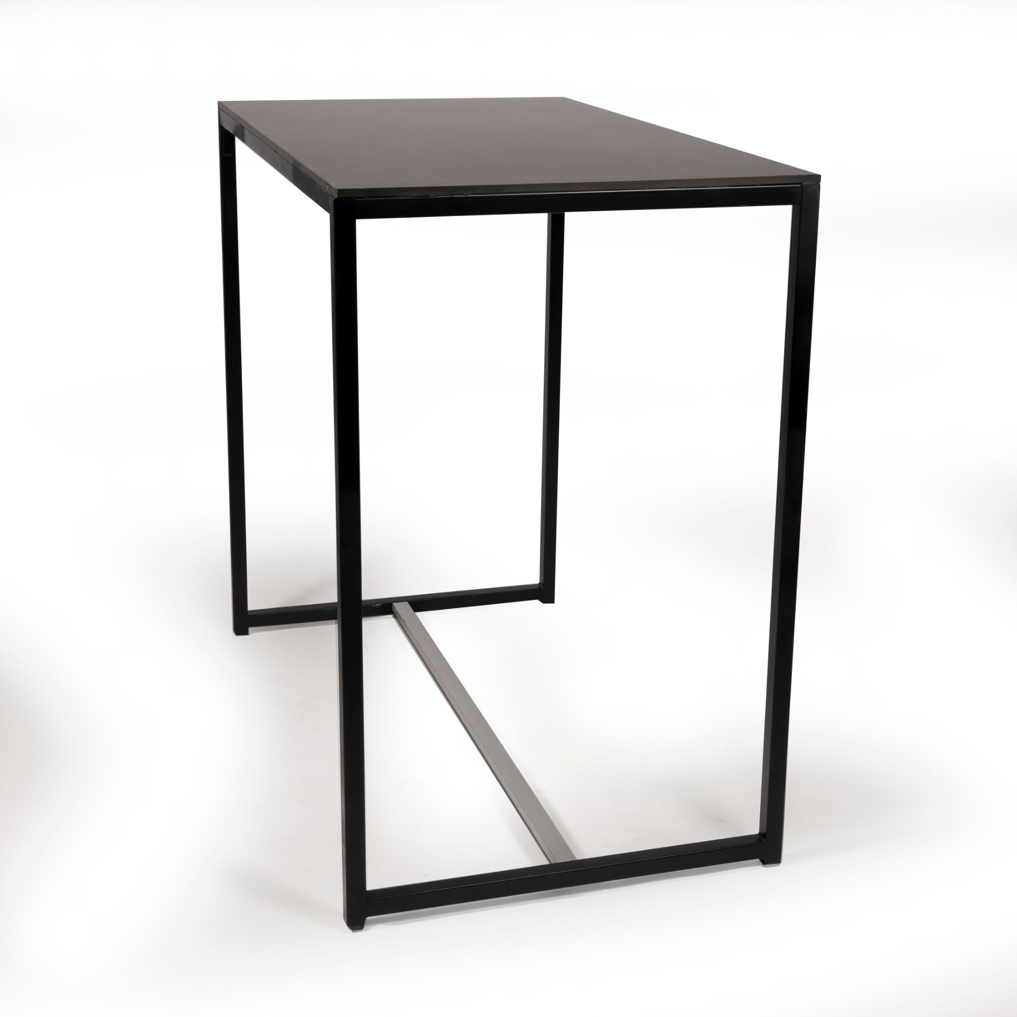 Receptietafel KUBO zwart 120x70cm H110cm