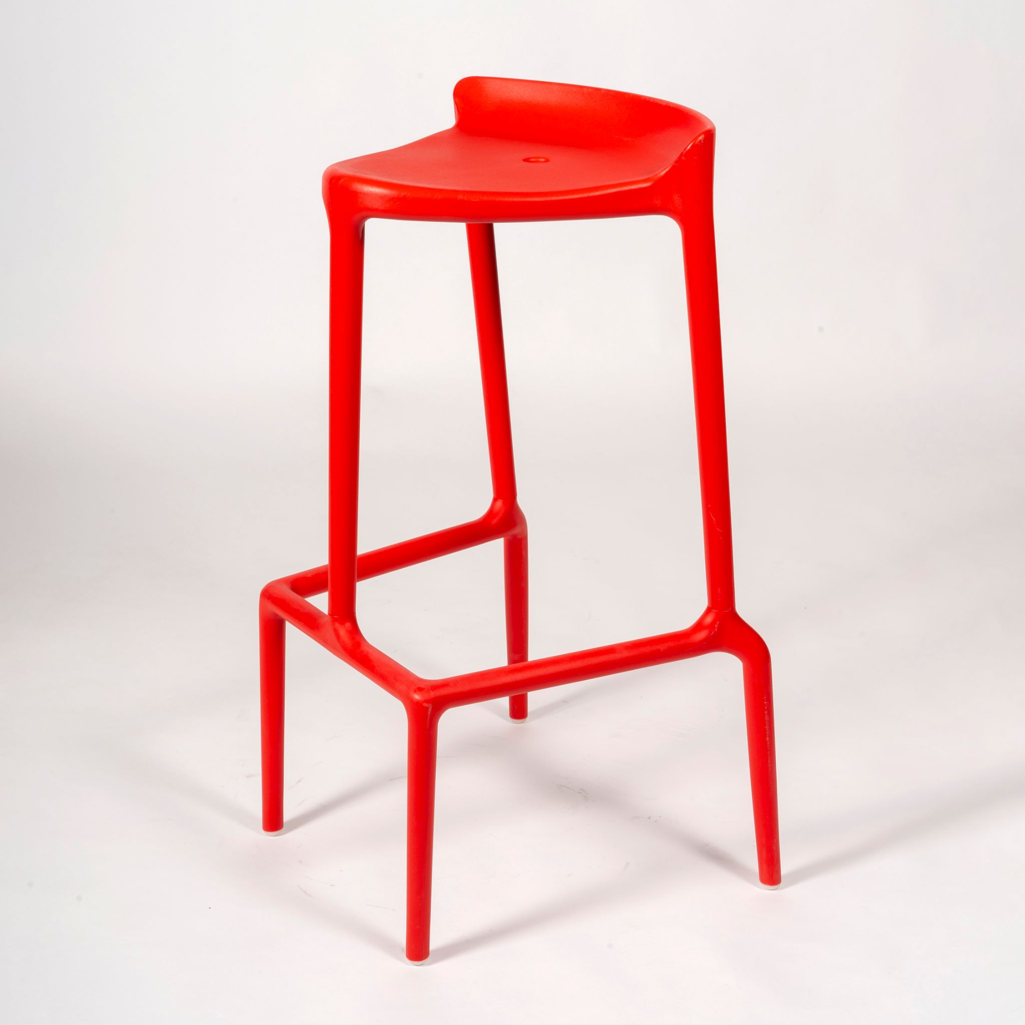 Barkruk 'Happy' rood