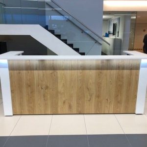 Bar eik wit 1m20