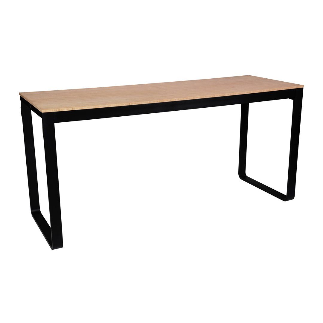 Tafel FLOW hoog zwart 230x80cm H110cm